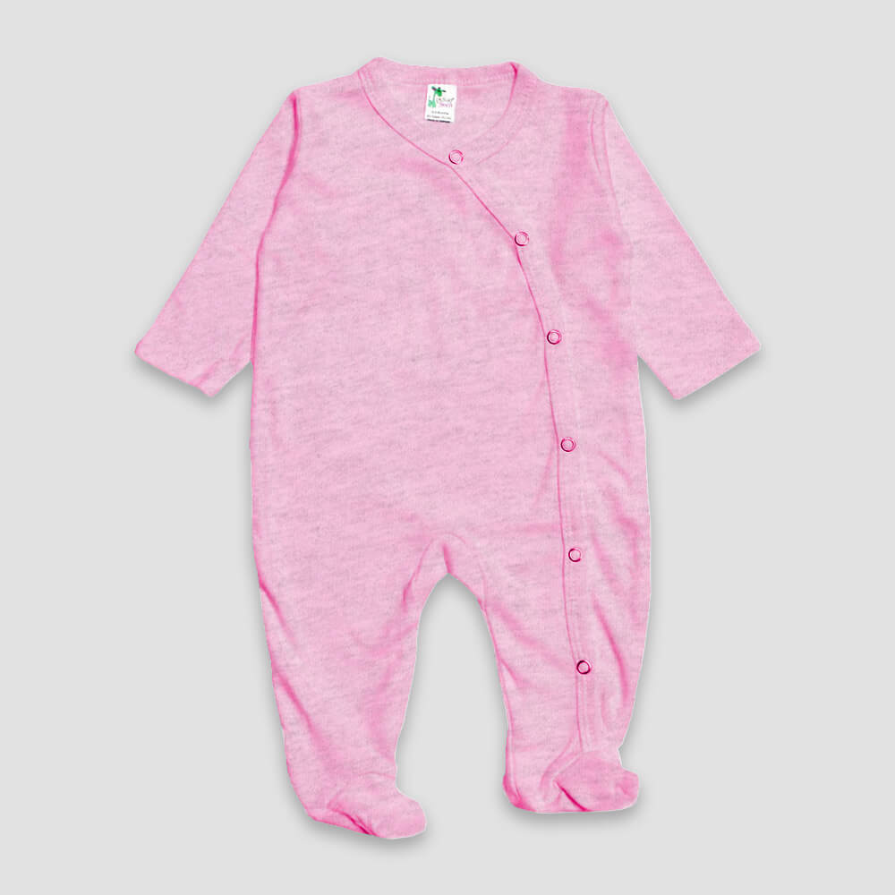 Baby Long Sleeve Ruffle Jumpsuit – Polyester | Kids Blanks by Zoe