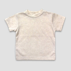 ProMark  Apparel + Labels + Promo: Baby Raglan T-Shirts - White with Gray  Sleeves - 65% Polyester / 35% Cotton - The Laughing Giraffe®