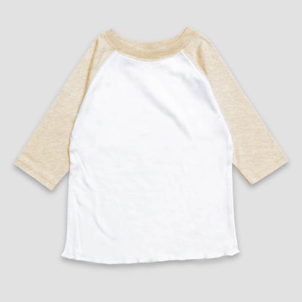 Toddler & Kids Raglan T-Shirts – Polyester Cotton Blend