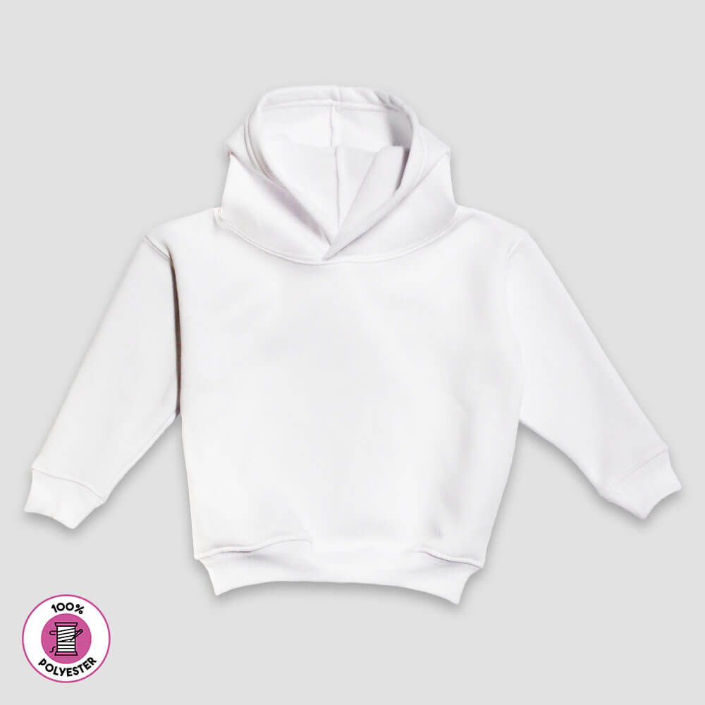 Blank Toddler Fleece Hoodie Sweatshirts - 100% Polyester