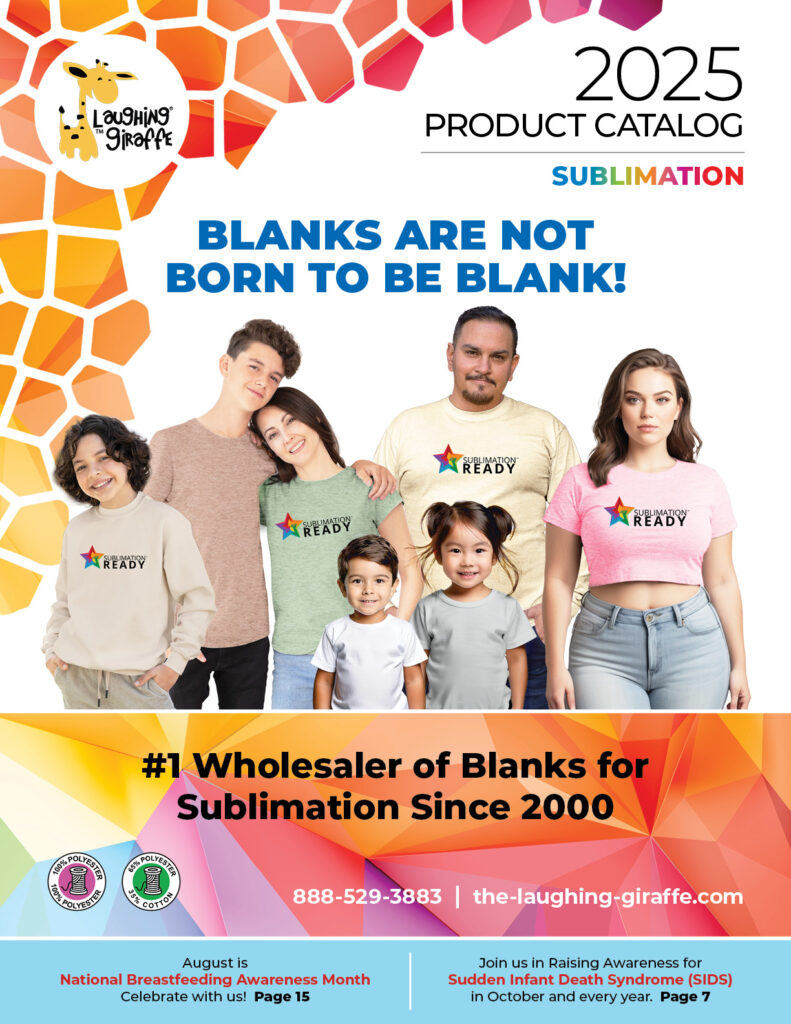 2025 Wholesale Sublimation Apparel Catalog - The Laughing Giraffe